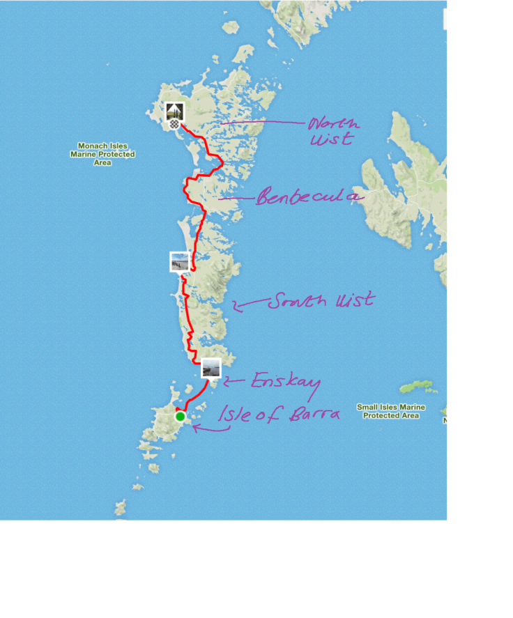 Barra to North Uist